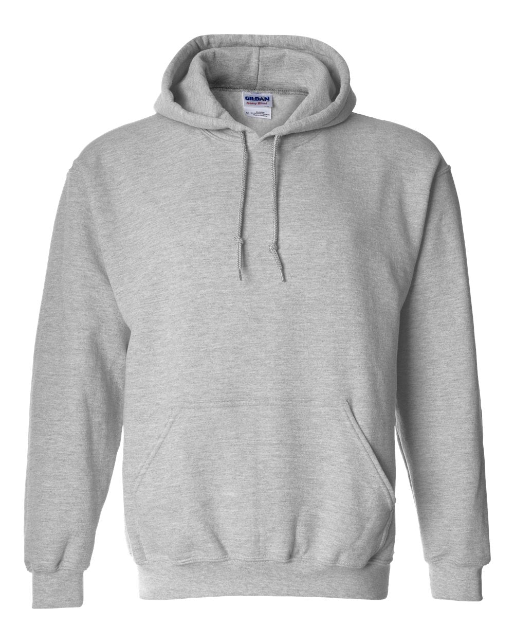 Unisex Heavy Blend™ Hooded Sweatshirt in Sport Grey - flat front