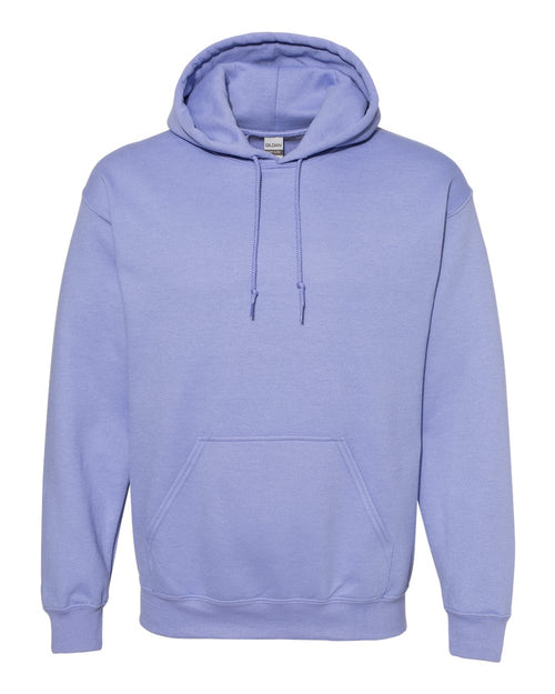 Unisex Heavy Blend™ Hooded Sweatshirt in Violet - flat front