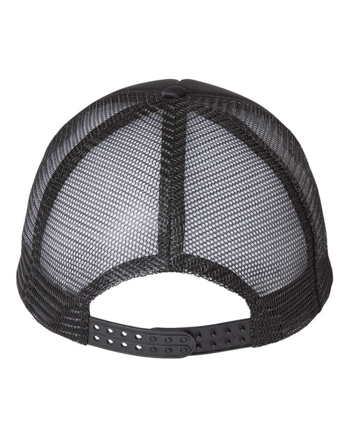 Foam Mesh-Back Trucker Cap flat back