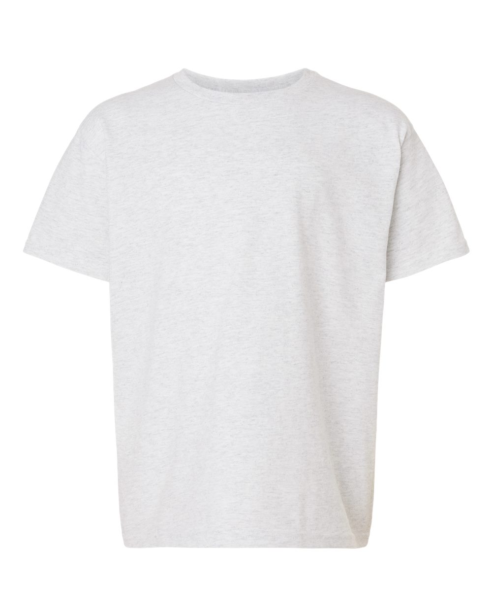 Youth T-Shirt in Ash - flat front