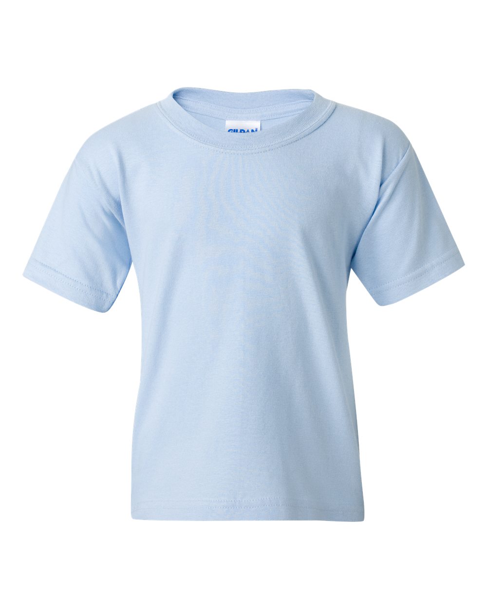 Youth T-Shirt in Light Blue - flat front