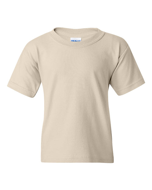 Youth T-Shirt in Natural - flat front