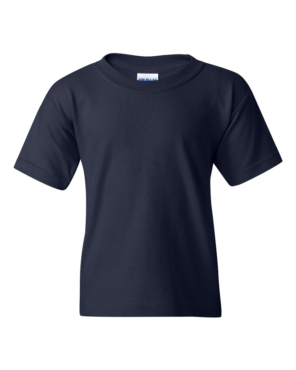Youth T-Shirt in Navy - flat front