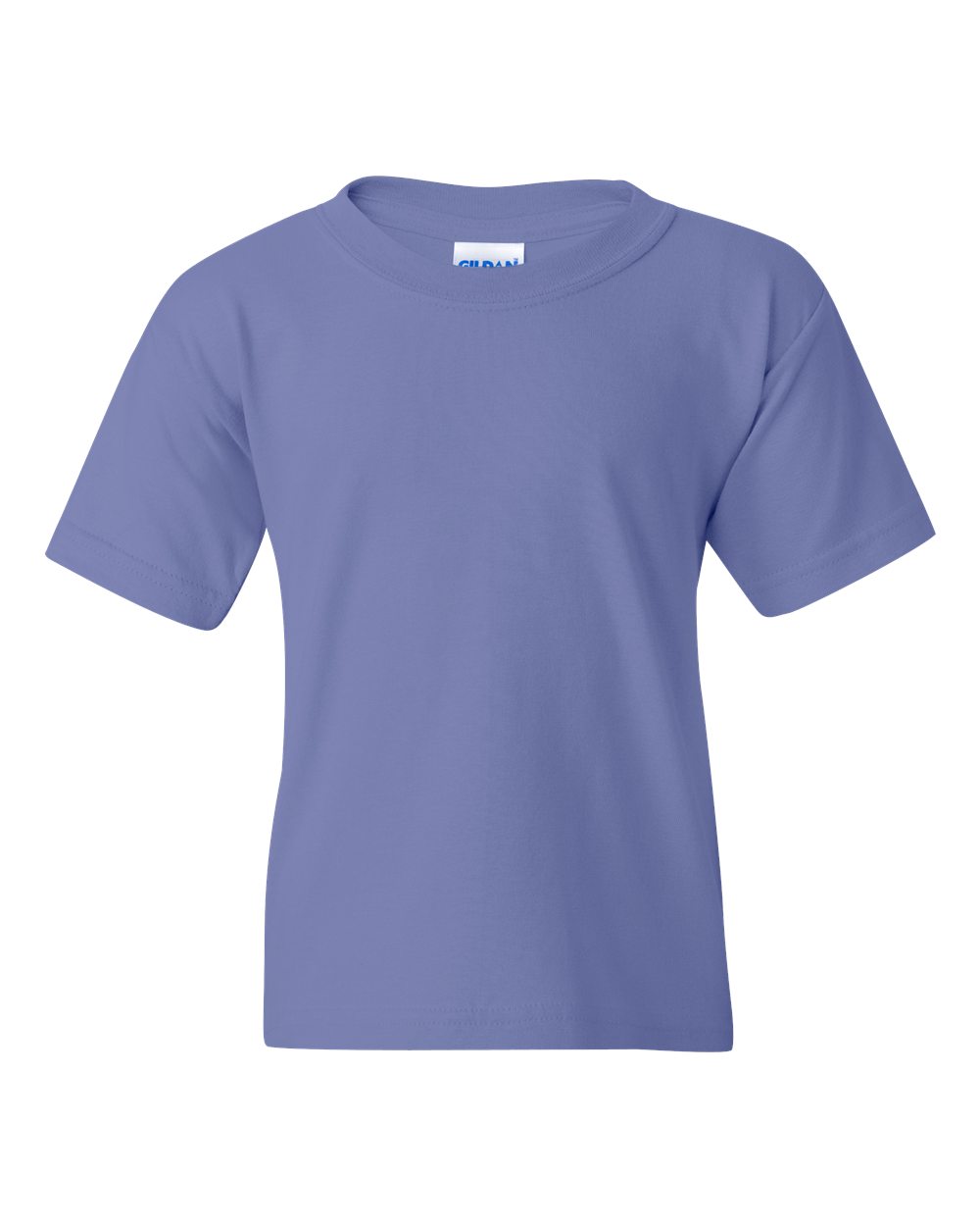 Youth T-Shirt in Violet - flat front