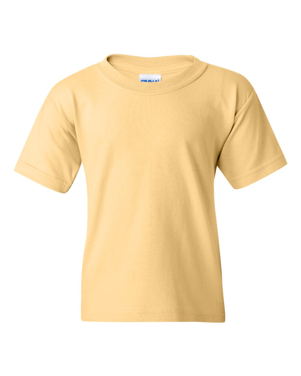 Youth T-Shirt in Yellow Haze - flat front