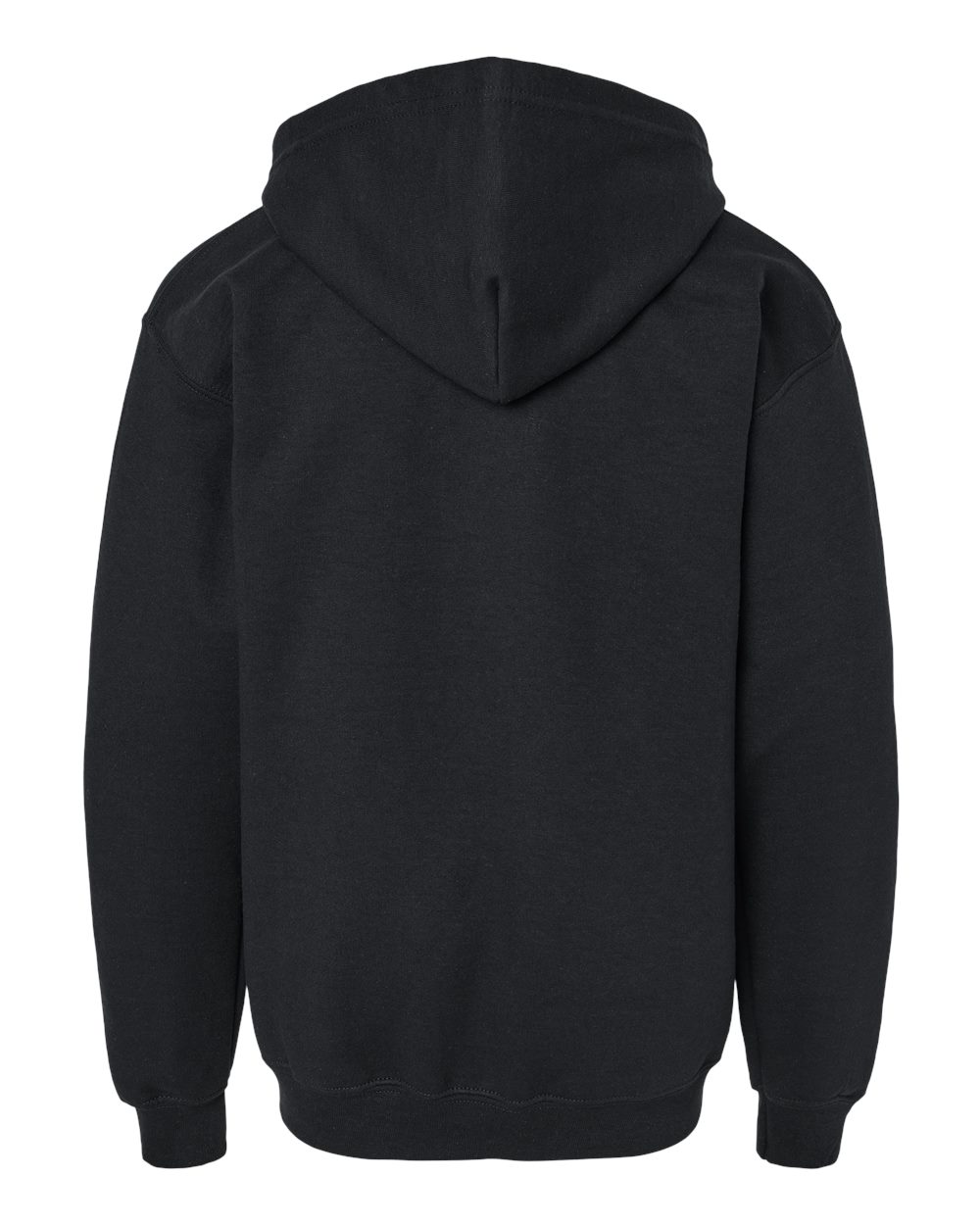 Youth Full-Zip Hoodie flat back