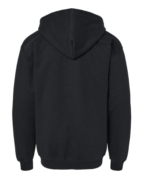 Youth Full-Zip Hoodie flat back