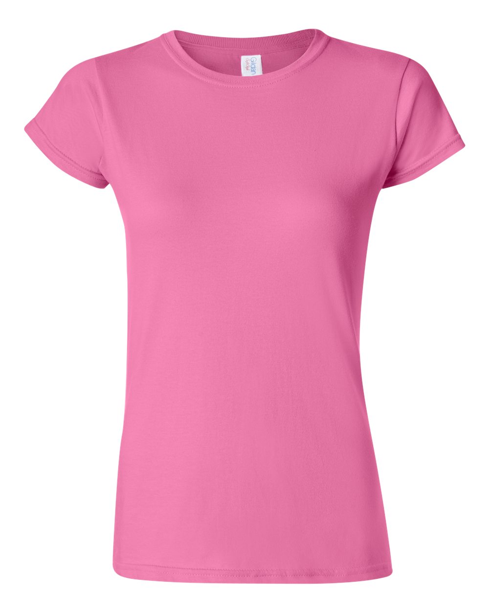 Women's T-Shirt in Azalea - flat front