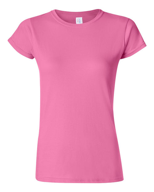 Women's T-Shirt in Azalea - flat front
