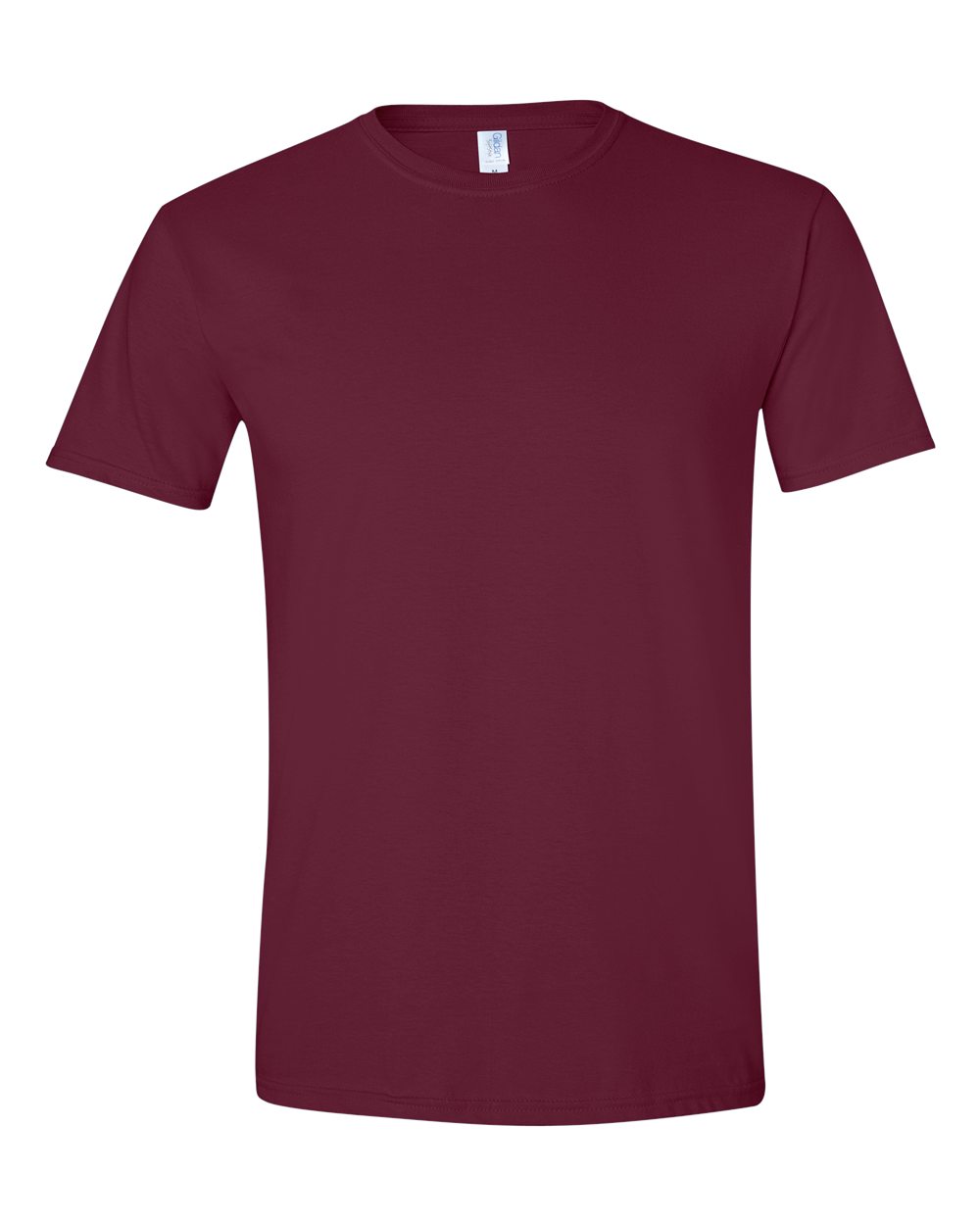 Unisex T-Shirt in Maroon - flat front