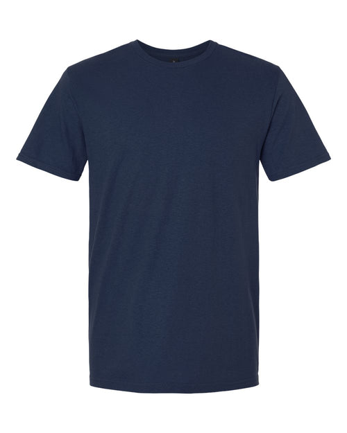 Unisex T-Shirt in Navy - flat front