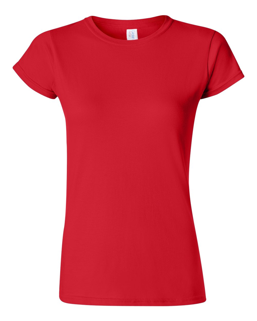 Women's T-Shirt in Red - flat front