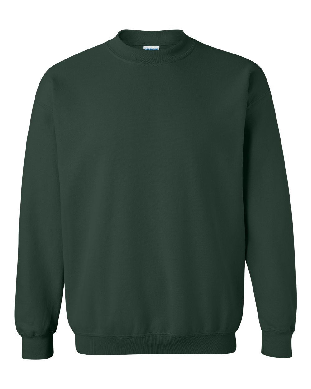 Unisex Heavy Blend™ Crewneck Sweatshirt in Forest - flat front