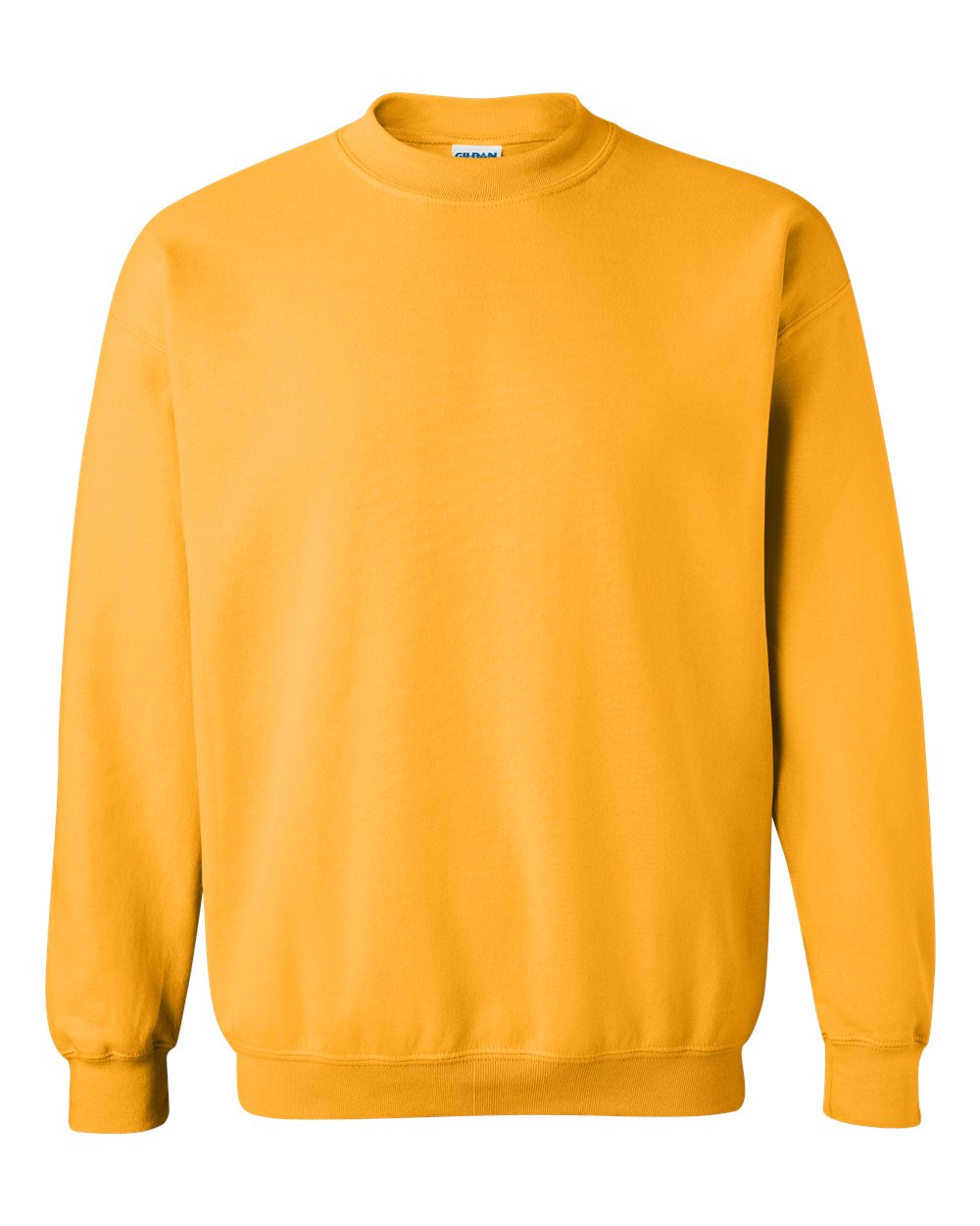 Unisex Heavy Blend™ Crewneck Sweatshirt in Gold - flat front