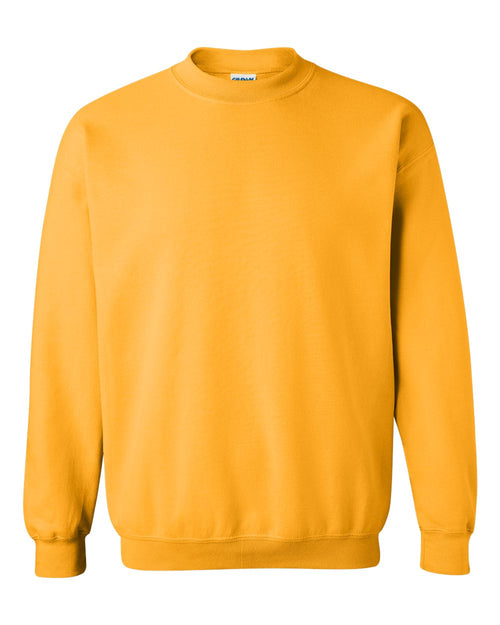 Unisex Heavy Blend™ Crewneck Sweatshirt in Gold - flat front