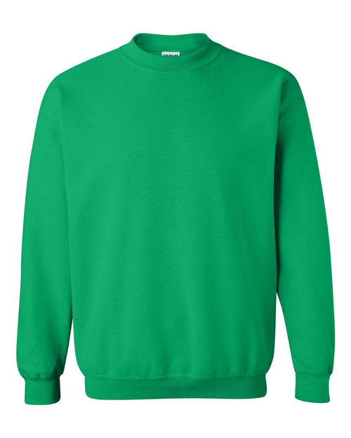 Unisex Heavy Blend™ Crewneck Sweatshirt in Irish Green - flat front