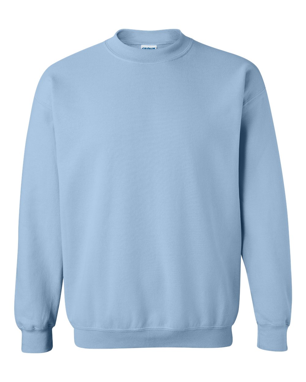 Unisex Heavy Blend™ Crewneck Sweatshirt in Light Blue - flat front