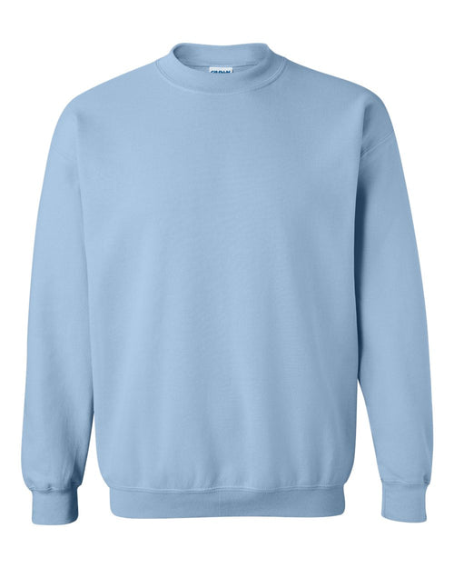 Unisex Heavy Blend™ Crewneck Sweatshirt in Light Blue - flat front
