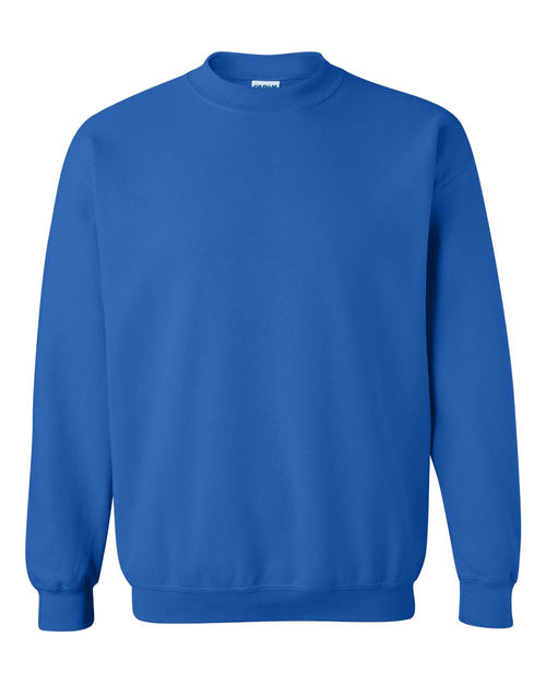Unisex Heavy Blend™ Crewneck Sweatshirt in Royal - flat front