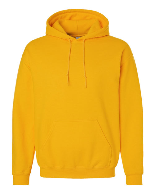 Unisex Heavy Blend™ Hooded Sweatshirt in Gold - flat front