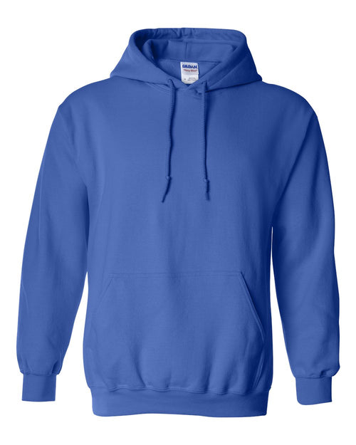 Unisex Heavy Blend™ Hooded Sweatshirt in Royal - flat front