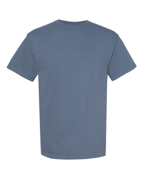 Unisex T-Shirt in Blue Jean - flat front