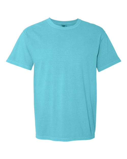 Unisex T-Shirt in Lagoon - flat front