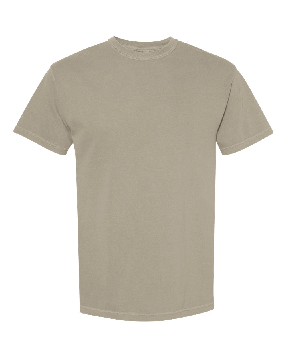 Unisex T-Shirt in Sandstone - flat front