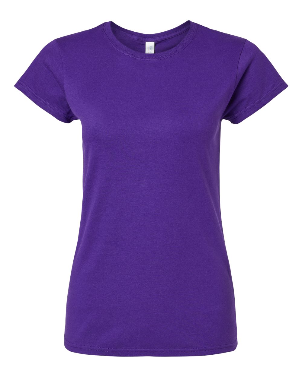 Women's T-Shirt in Purple - flat front