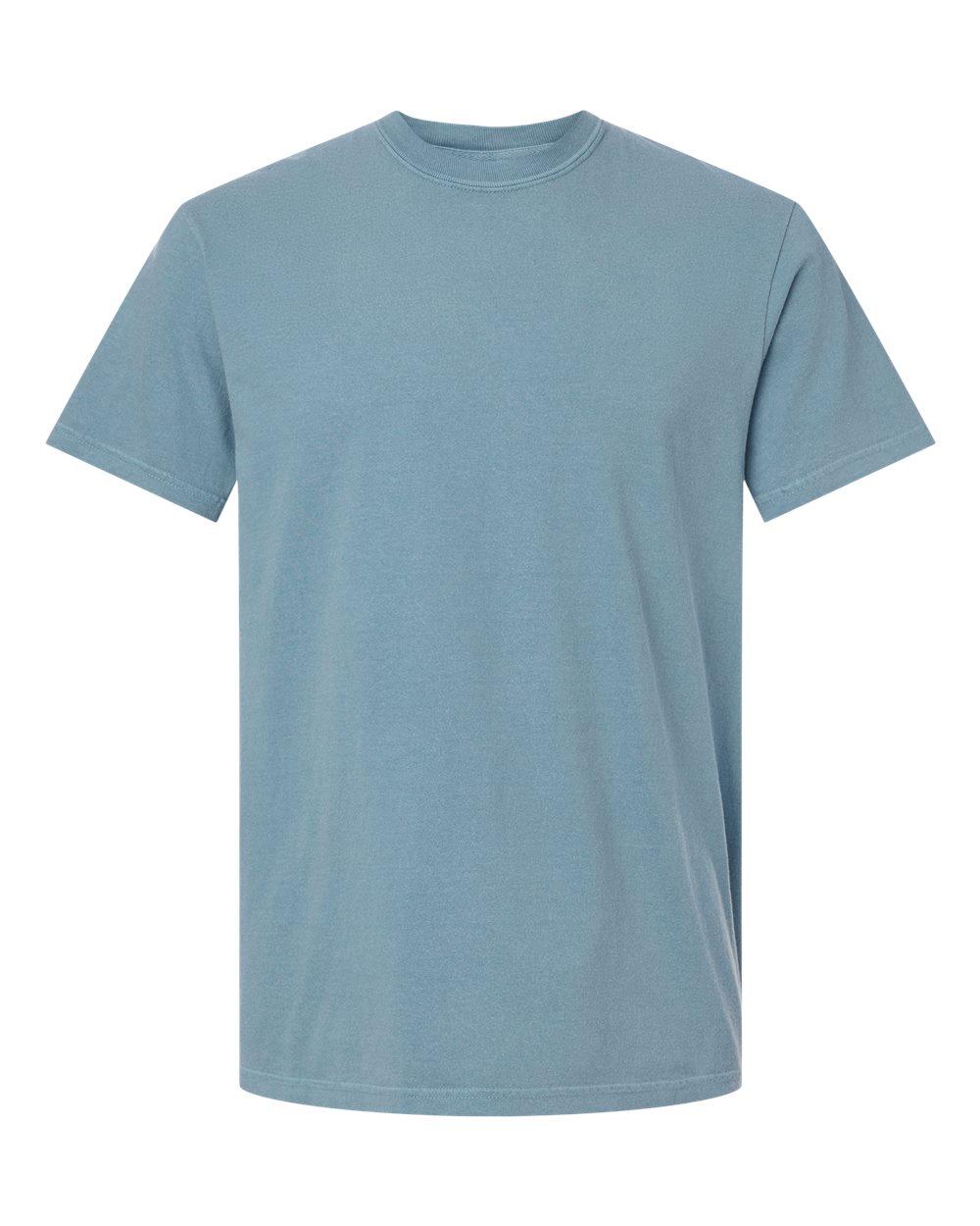 Unisex T-Shirt in Ice Blue - flat front