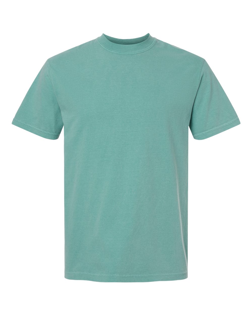 Unisex T-Shirt in Seafoam - flat front