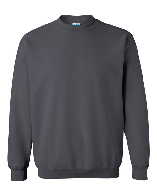 Unisex Heavy Blend™ Crewneck Sweatshirt in Charcoal - flat front