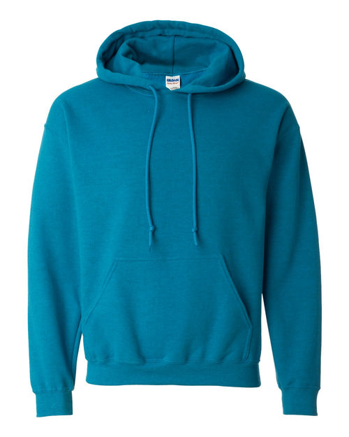 Unisex Heavy Blend™ Hooded Sweatshirt in Antique Sapphire - flat front