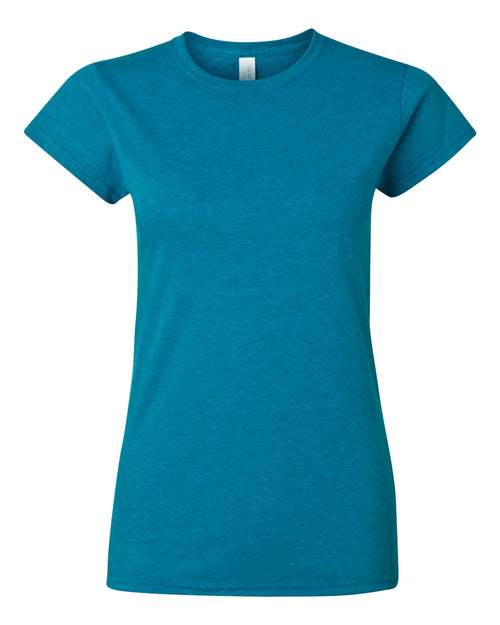 Women's T-Shirt in Antique Sapphire - flat front