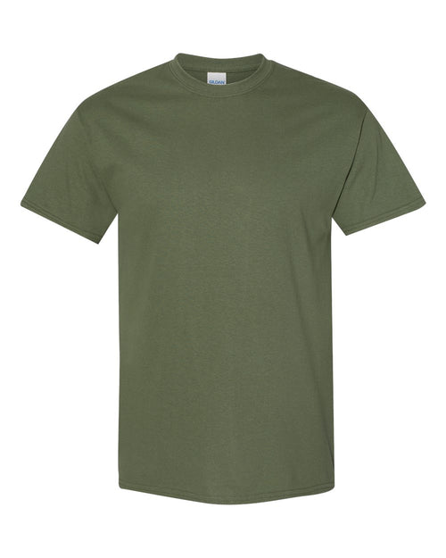 Youth T-Shirt in Military Green - flat front