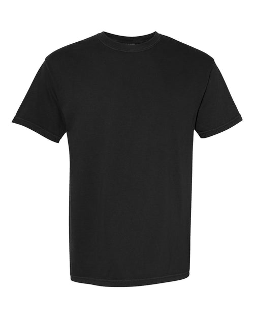Unisex T-Shirt in Black - flat front
