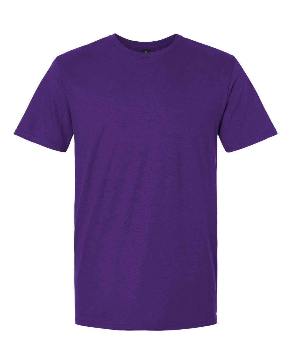 Unisex T-Shirt in Purple - flat front