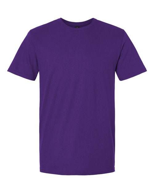 Unisex T-Shirt in Purple - flat front