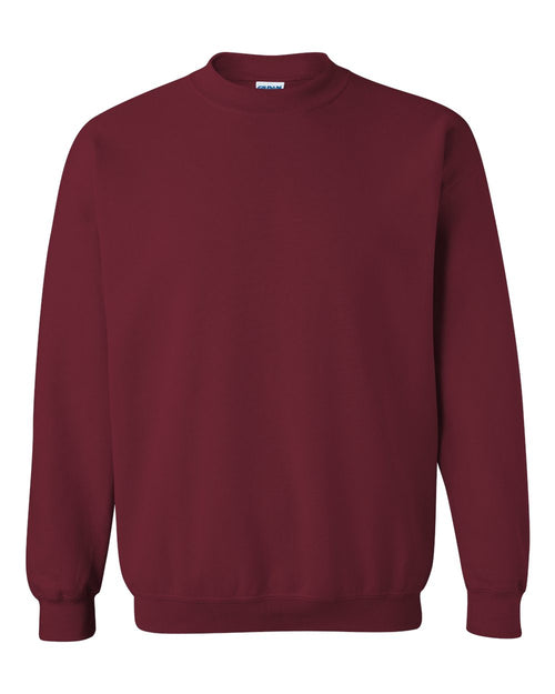 Unisex Heavy Blend™ Crewneck Sweatshirt in Garnet - flat front