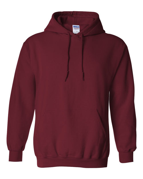 Unisex Heavy Blend™ Hooded Sweatshirt in Garnet - flat front