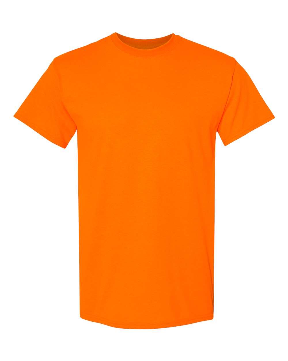 Youth T-Shirt in Safety Orange - flat front