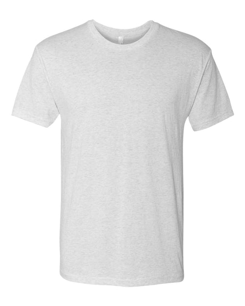 Unisex T-Shirt in Heather White - flat front