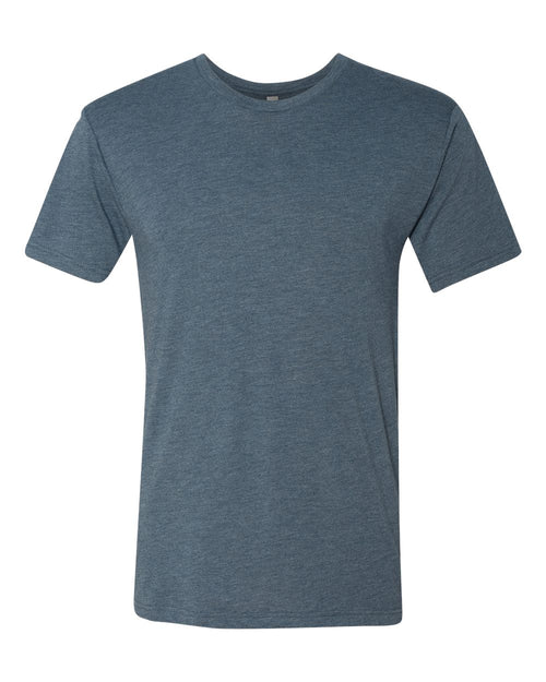 Unisex T-Shirt in Indigo - flat front