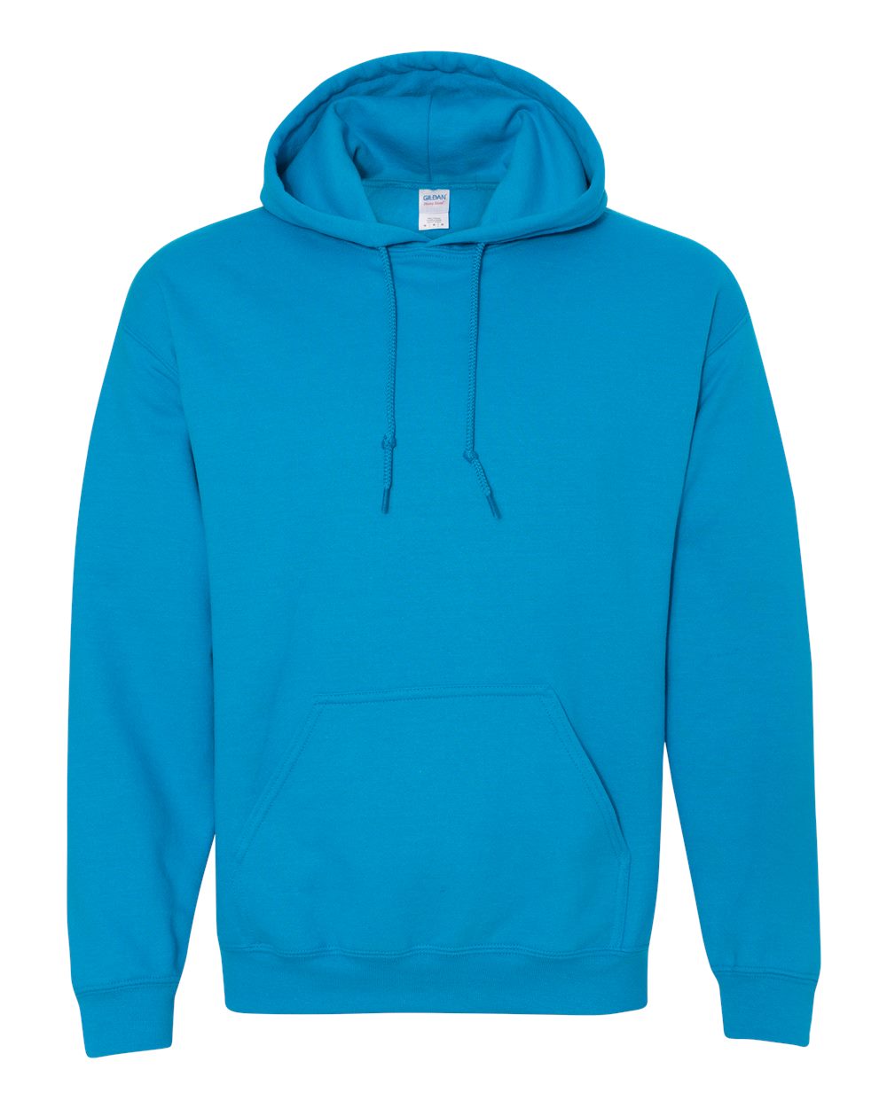 Unisex Heavy Blend™ Hooded Sweatshirt in Sapphire - flat front