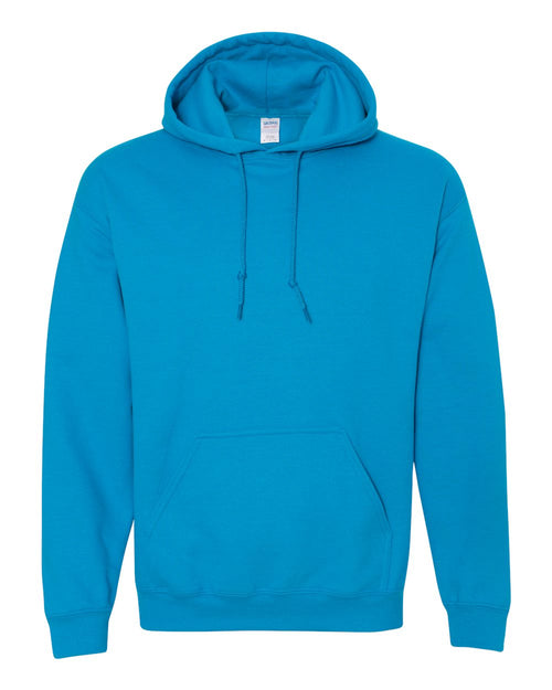 Unisex Heavy Blend™ Hooded Sweatshirt in Sapphire - flat front