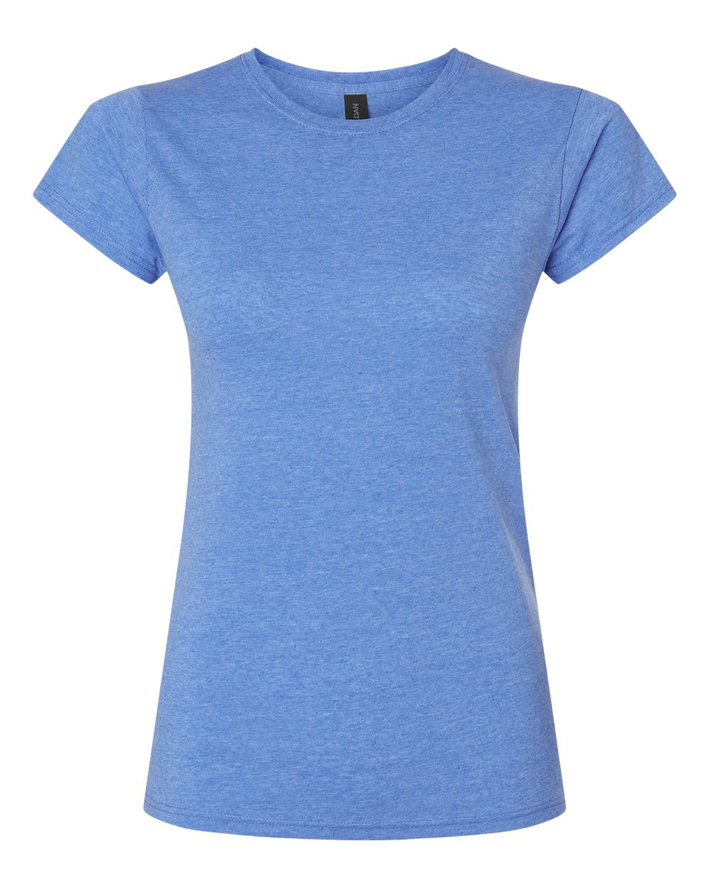 Women's T-Shirt in Heather Royal - flat front
