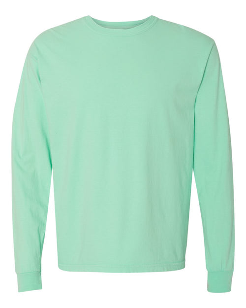 Unisex Long Sleeve T-Shirt in Island Reef - flat front