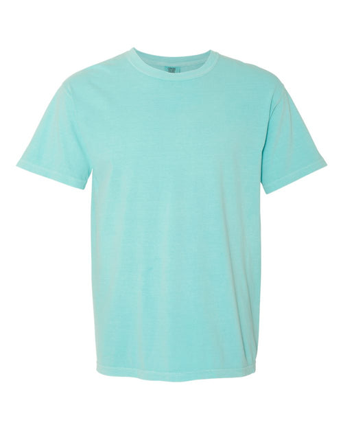 Unisex T-Shirt in Chalky Mint - flat front