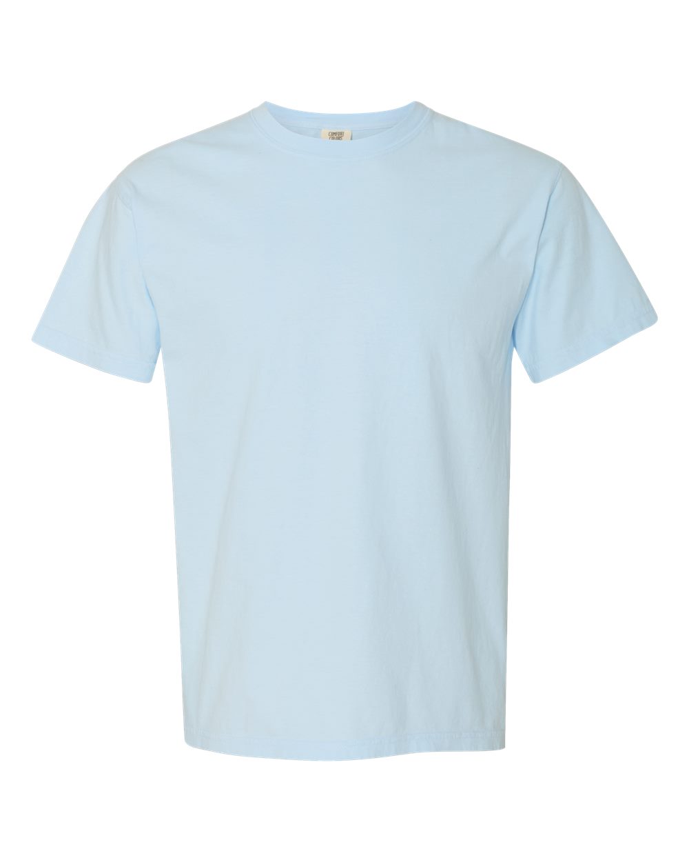 Unisex T-Shirt in Chambray - flat front