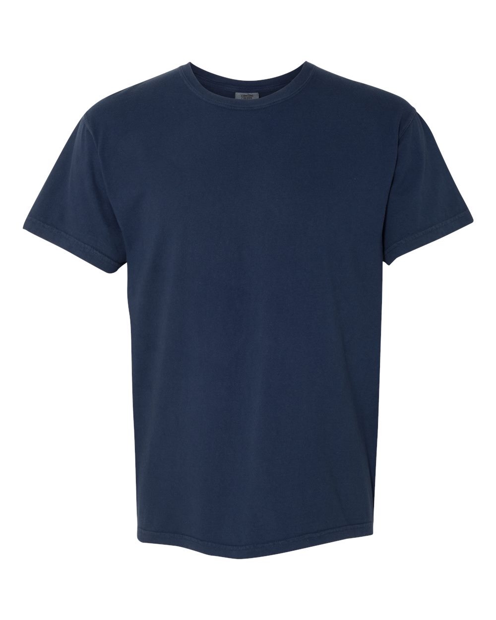Unisex T-Shirt in True Navy - flat front